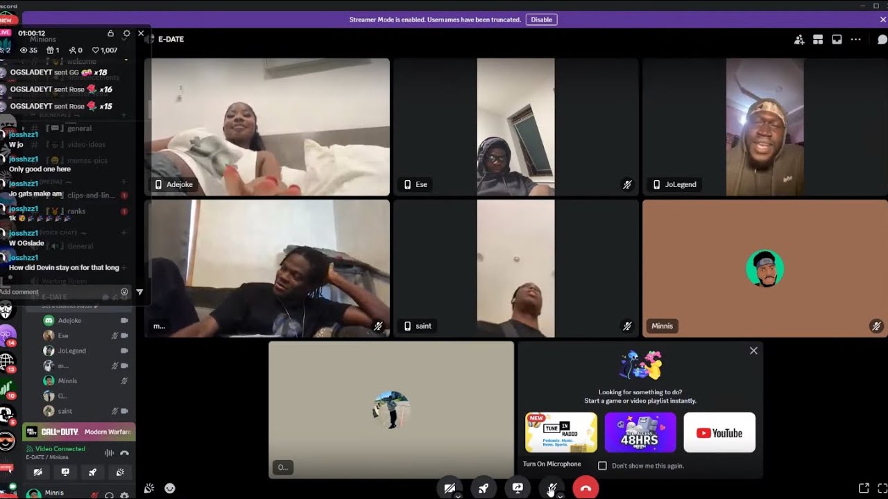 First Live E Date!!! 6 Guys vs 1 Baddie
