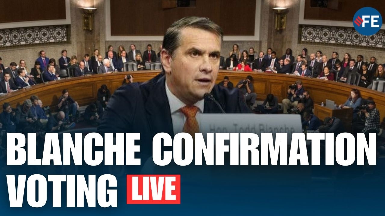US Senate Judiciary Committee votes on Blanche nomination | US NEWS LIVE | WORLD NEWS