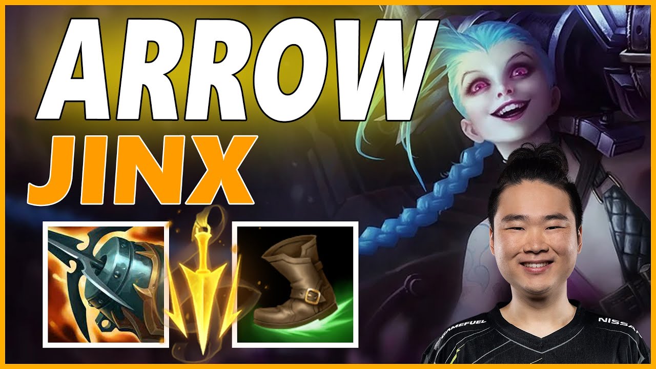 ⚡ARROW JINX ADC GAMEPLAY⚡SEASON 11 LEAGUE OF LEGENDS