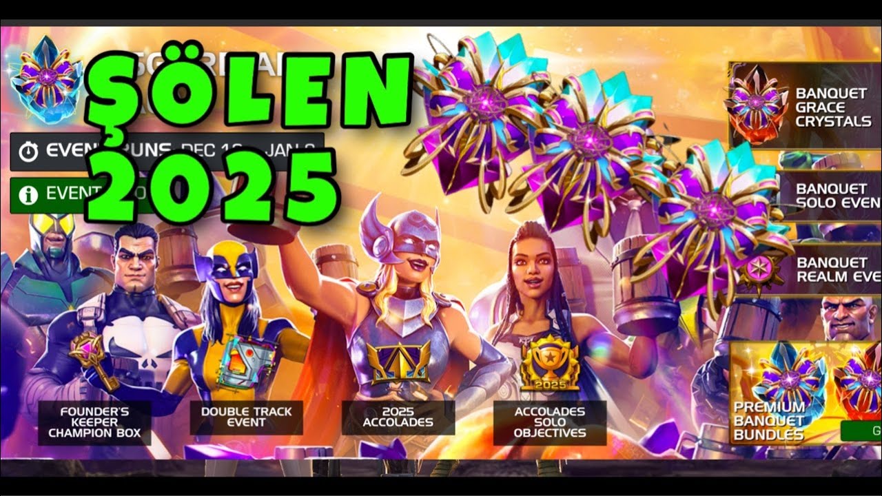 #mcoc part2 ŞÖLEN ETKİNLİĞİ TÜM AŞAMALARI ALIYORUZ