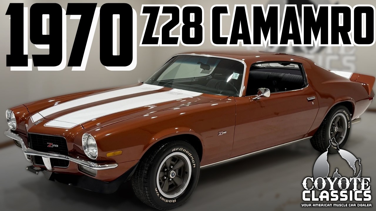 Продается Camaro Z28 1970 года выпуска в Coyote Classics.