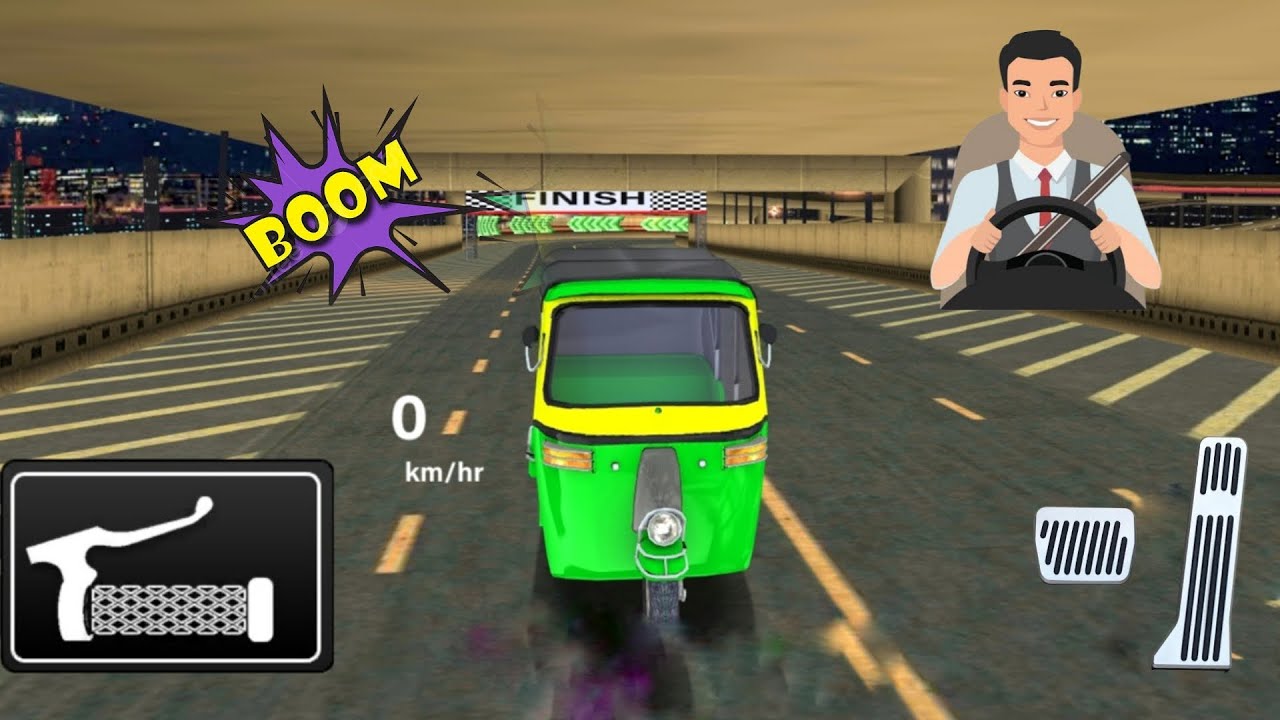 Tuk tuk racing 🔥| Game play video 🎮 gadi wala game #shorts #viral 