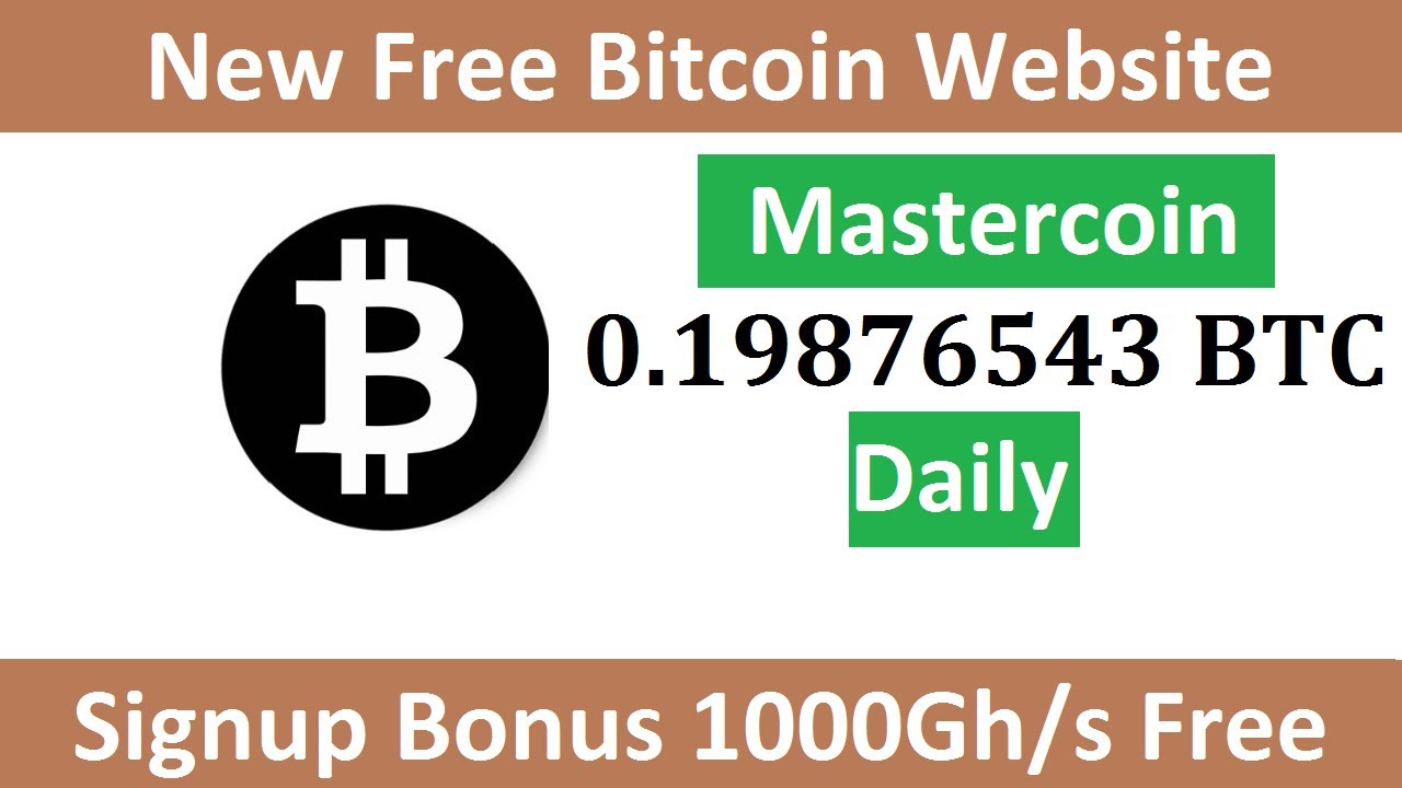 Mastercoin Review New Free Bitcoin Mining Website 2021 Free Cloud Mining Website 2021