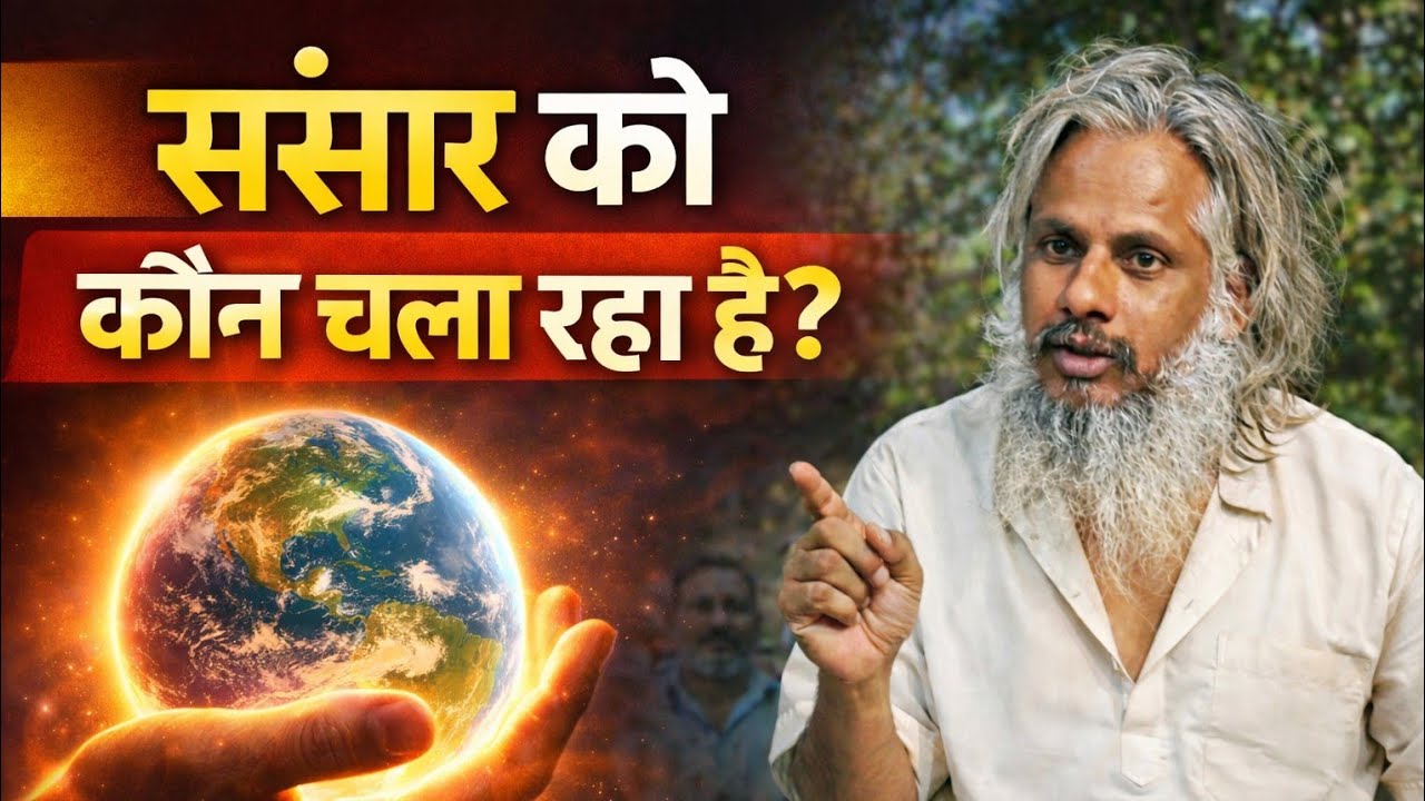 👉 संसार को कौन चला रहा है? सच जो कोई नहीं बताता! #yogijikasatsang #guruji #satsang 