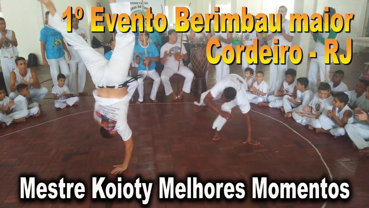 Melhores momentos Mestre Koioty - Capoeira Berimbau Maior - Cordeiro - RJ - 2018