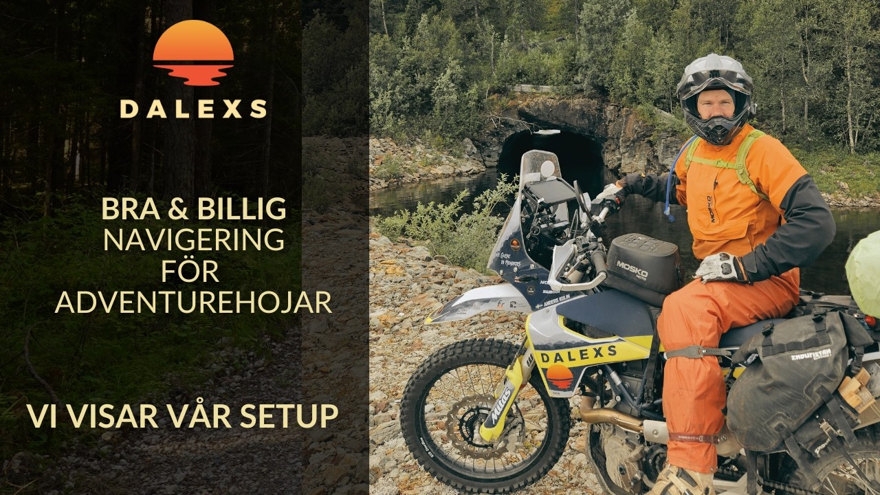 Bra & Billig navigation för Adventurehojar. Vi visar vår beprövade setup.