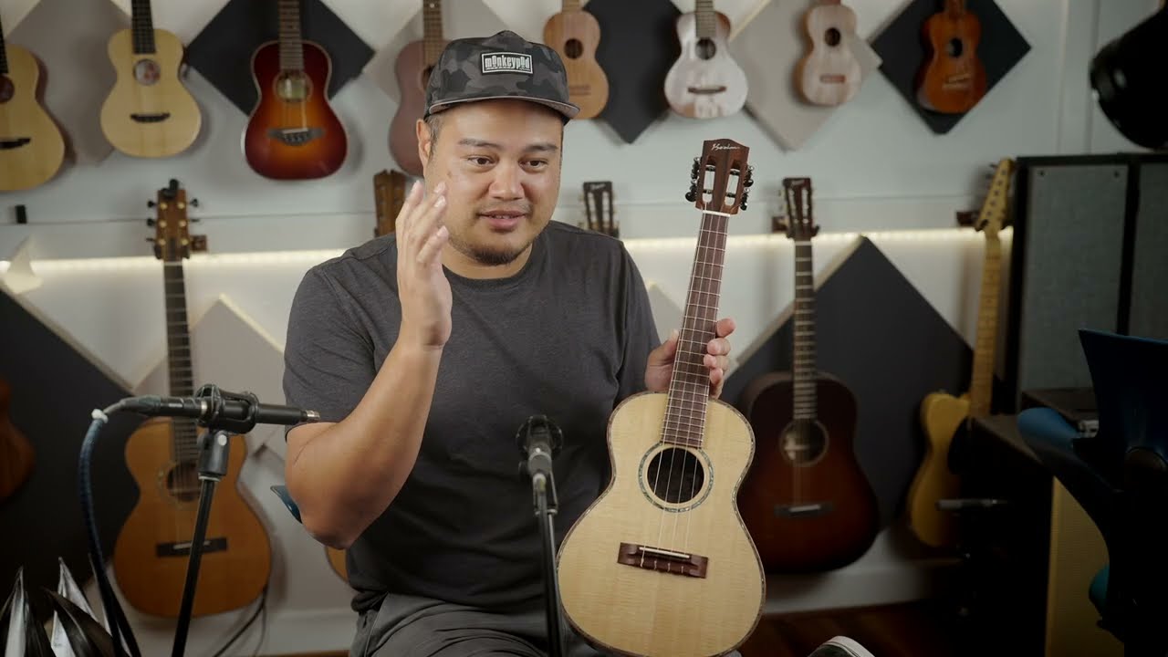 Ko'olau CS-O Spruce Brazilian Rosewood Tenor