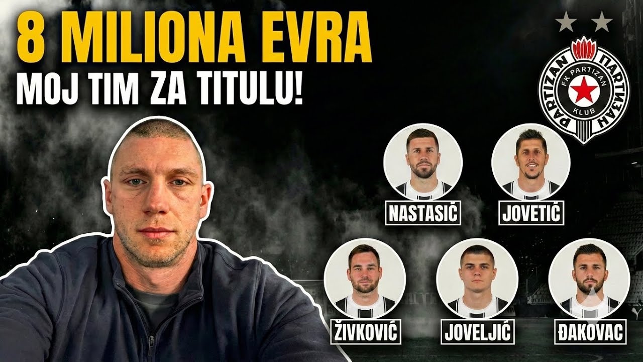 DA IMAM 8 MILIONA, OVO BI BIO TIM! Zvezdino dete u Partizanu!