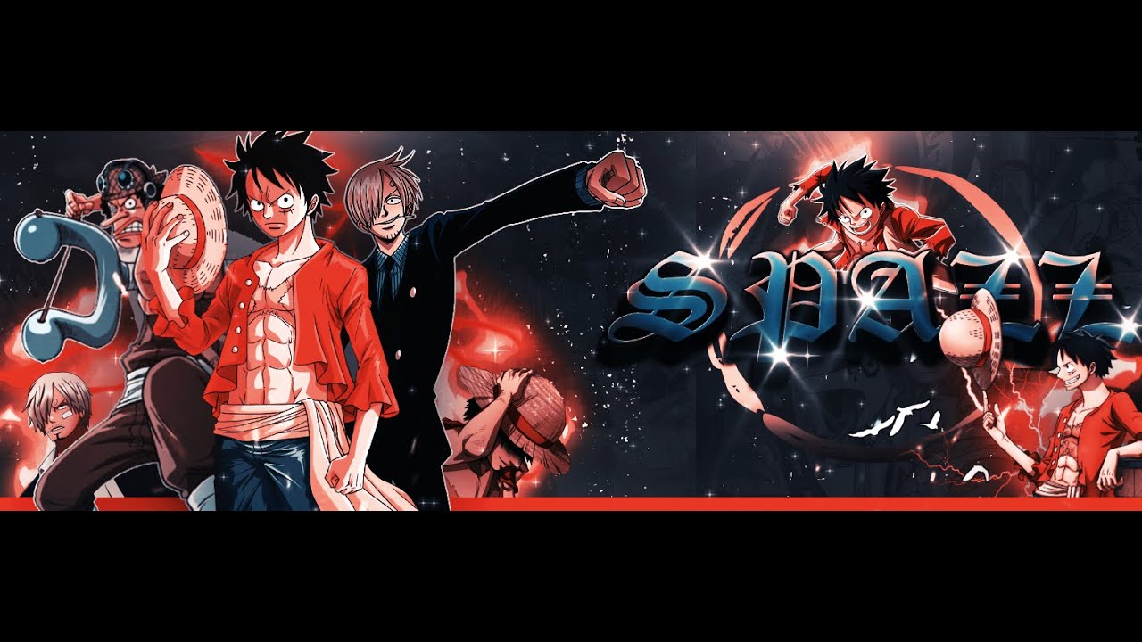 Monkey D. Luffy ( One Piece ) Anime Twitter header speedart