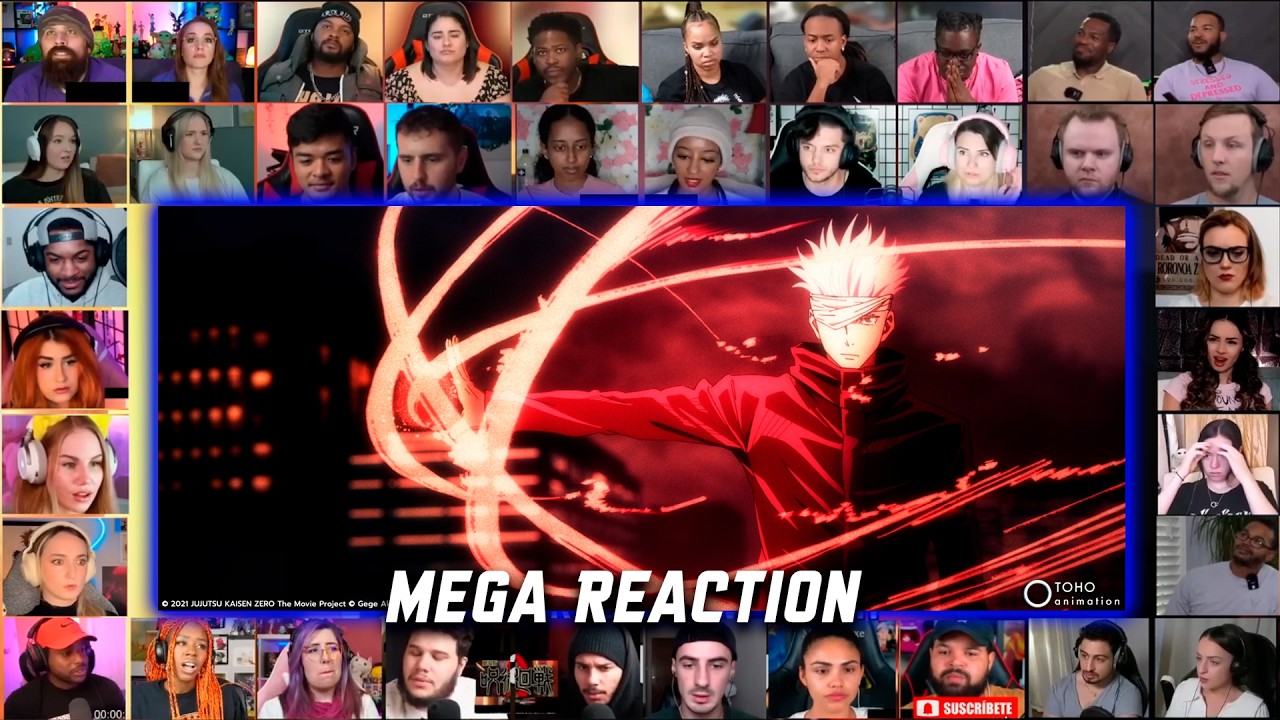 Jujutsu Kaisen 0 movie MEGA Reaction Mashup
