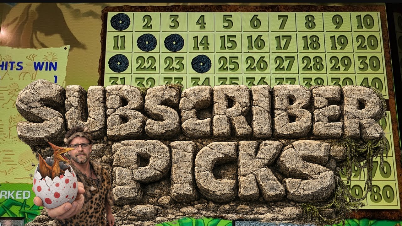 Subscriber Pick Caveman Keno | Gift Card Challenge