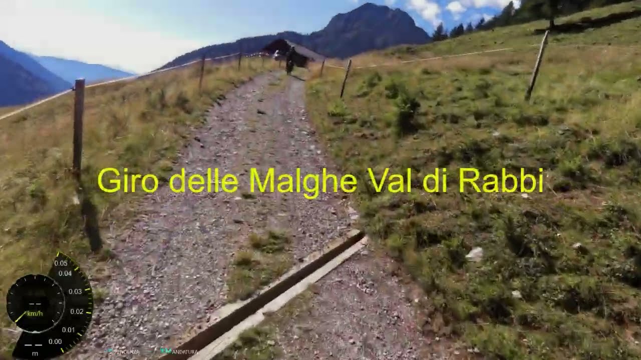 Giro delle malghe Val di Rabbi ( video Garmin Virb )