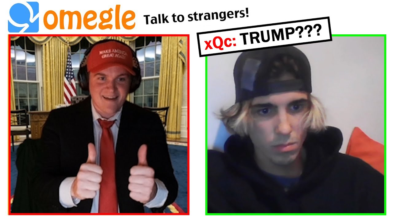Trump impression on Omegle part 1 (Voice Trolling!!)