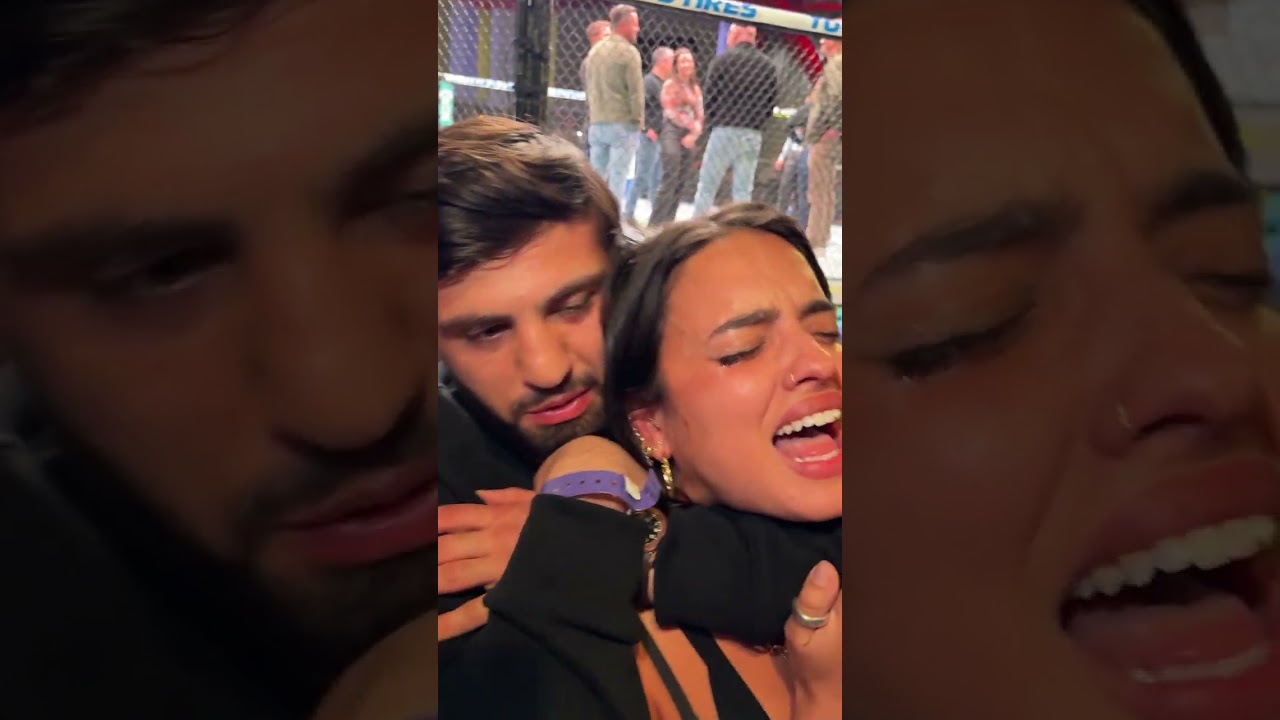 Arman Tsarukyan finally confronts Nina Drama for injuring his back LOL #shorts #ufc #mma