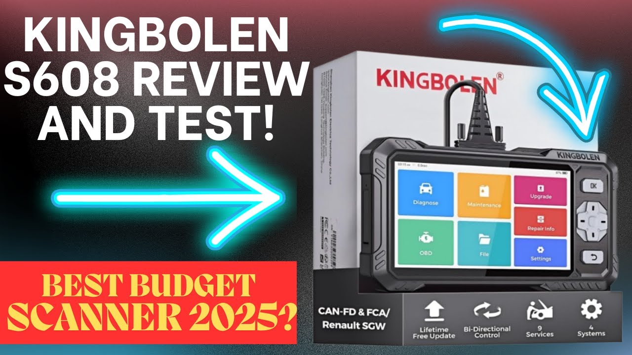 Обзор и тестирование KINGBOLEN S608 — лучший бюджетный планшетный сканер 2025 года? — Давайте узн...