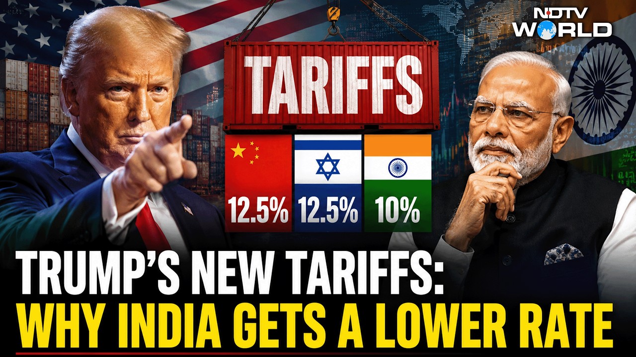Новости о тарифах Трампа | Трамп вводит новые пошлины 12,5% для Китая и Израиля. Почему для Индии...