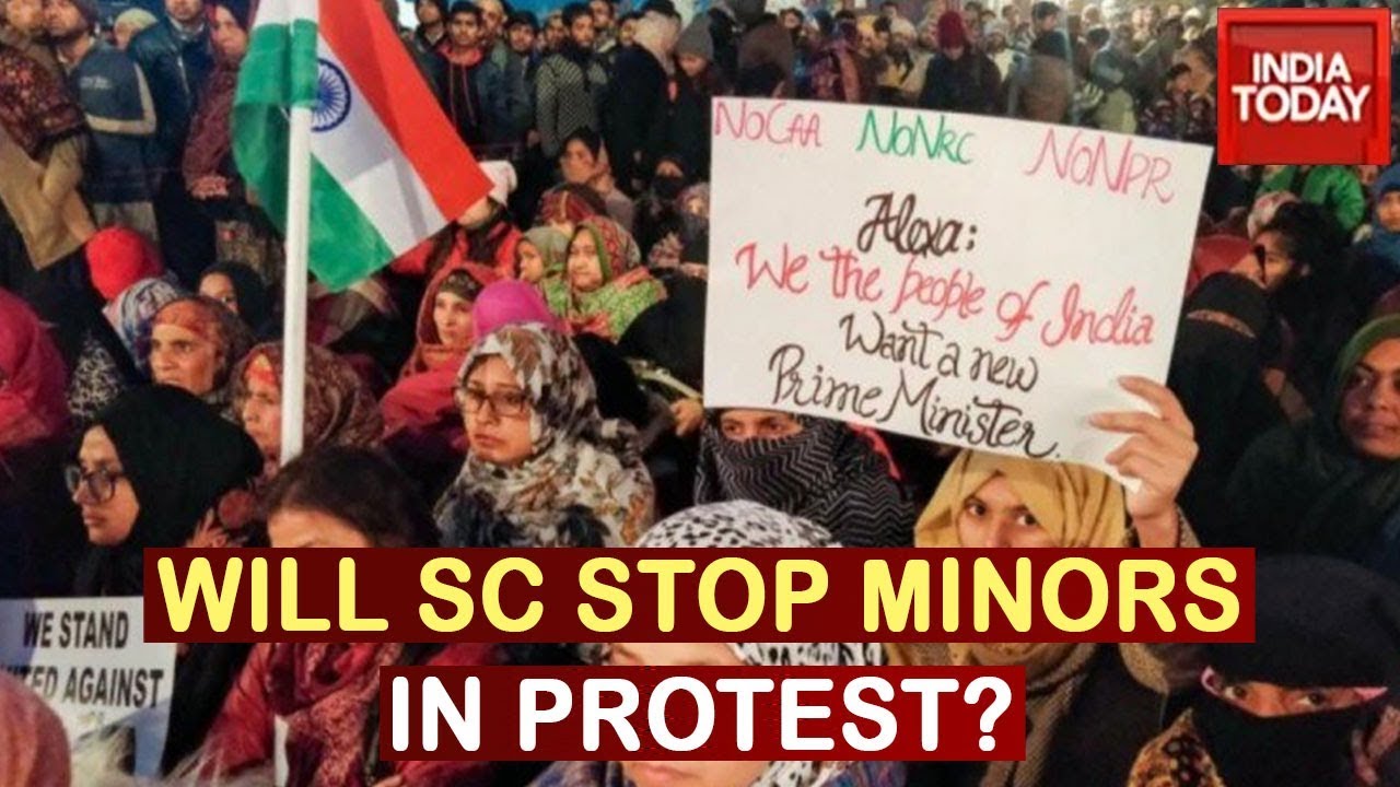 SC Takes Suo Moto Cognisance To Stop Involvement Of Minors In Protests