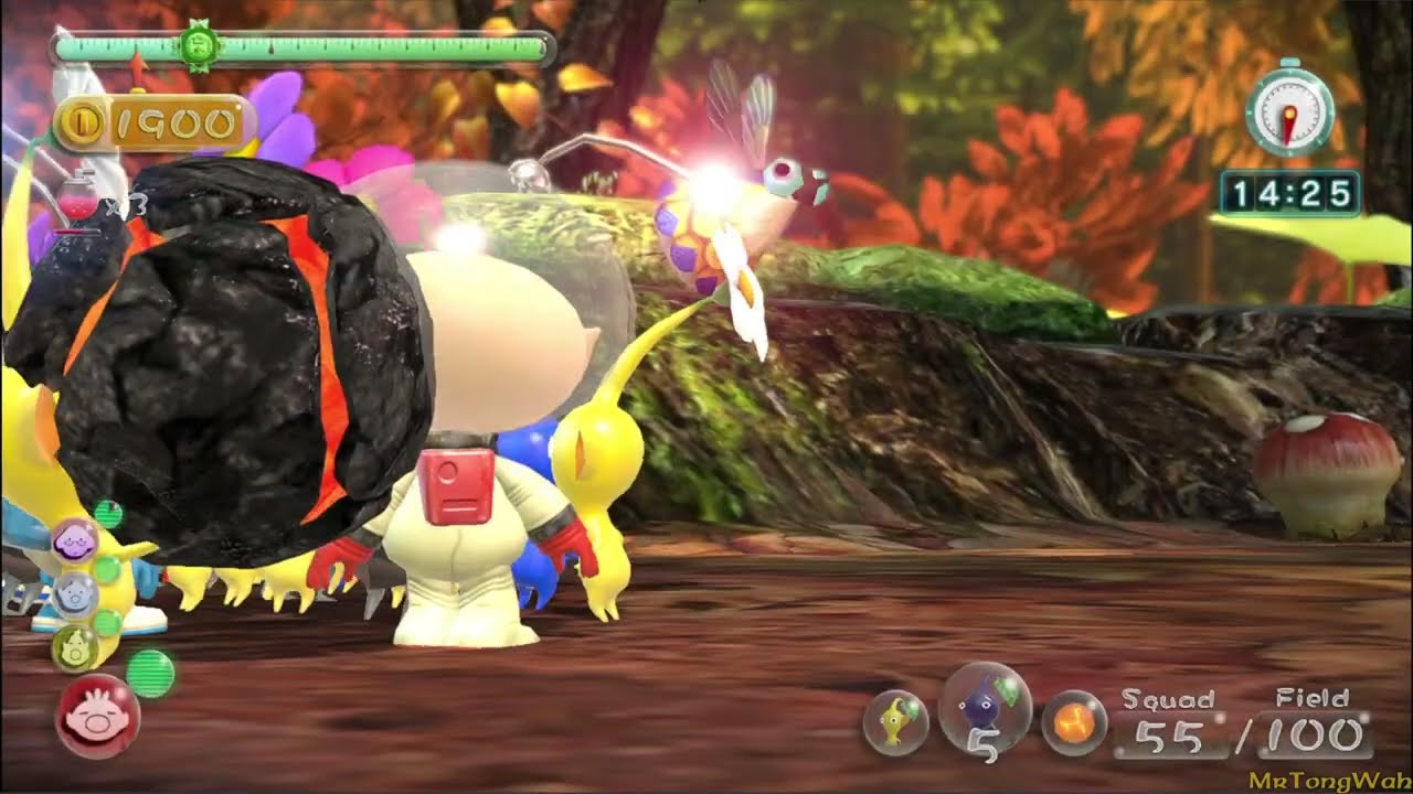 Pikmin 3 Deluxe Hack - The Emperor's Path Walkthrough [Extra Side of Stories]
