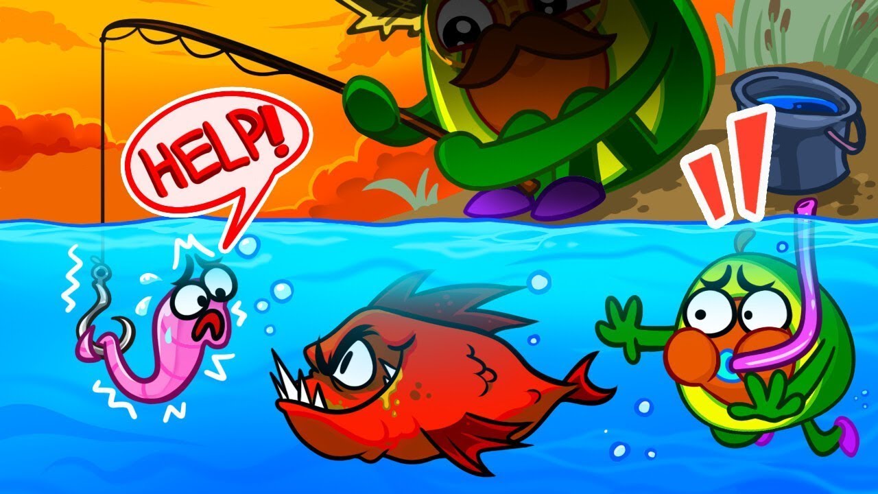 Help! Magic Fish Challenge! | Super Simple Tales | Funny Kids Stories 💜🍒 Pit & P Tales #stories