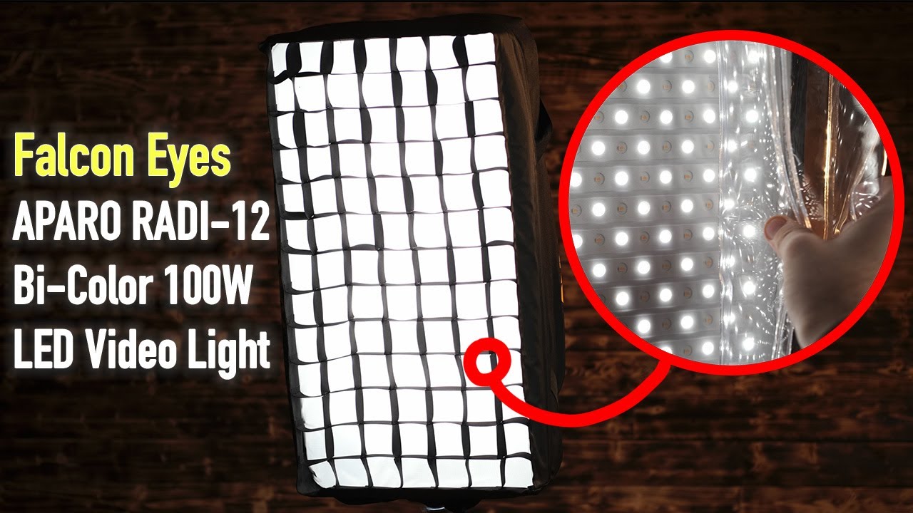 Bizarre INFLATABLE LED Video Light?! | Falcon Eyes APARO RADI-12 Bi-Color Video Light Review