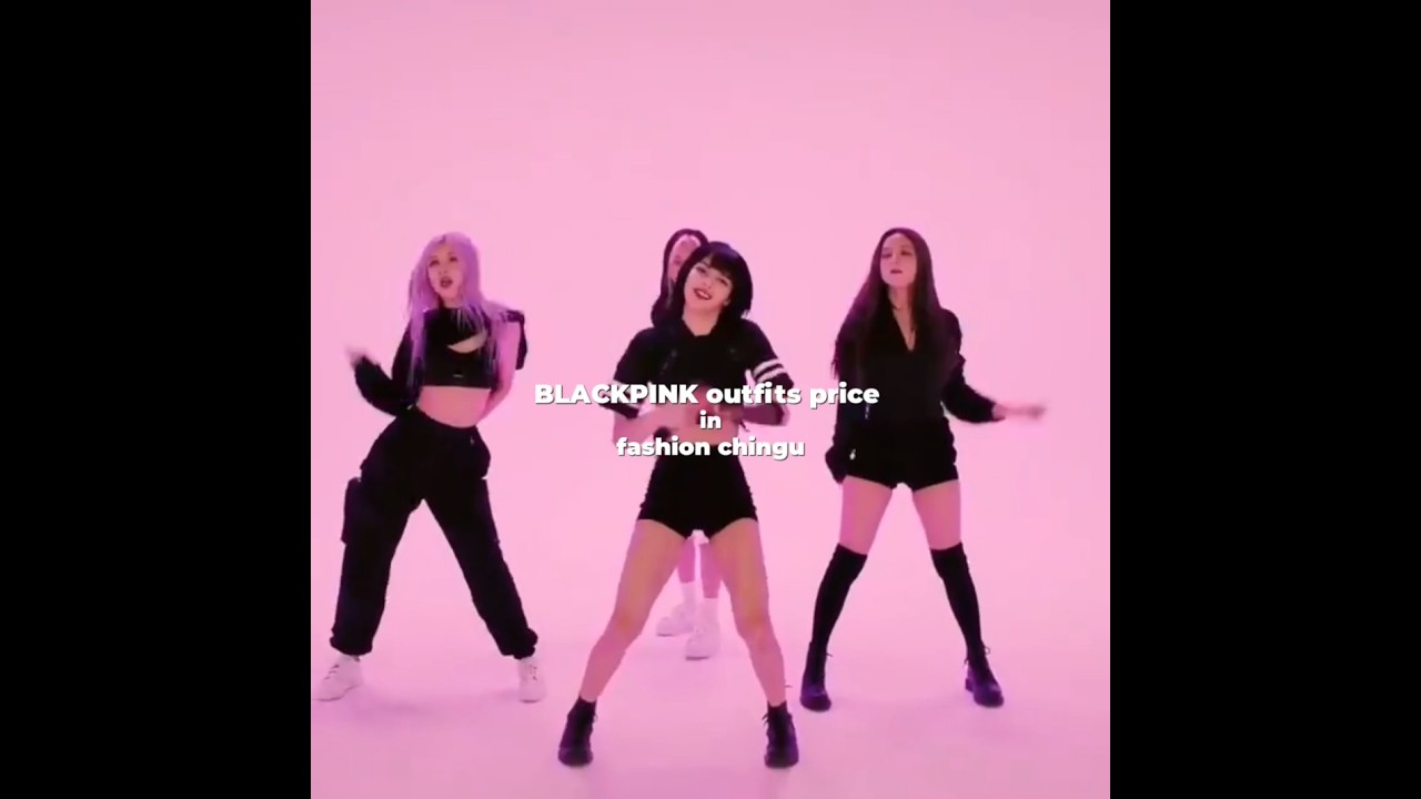 BLACKPINK outfits price in fashion chingu
