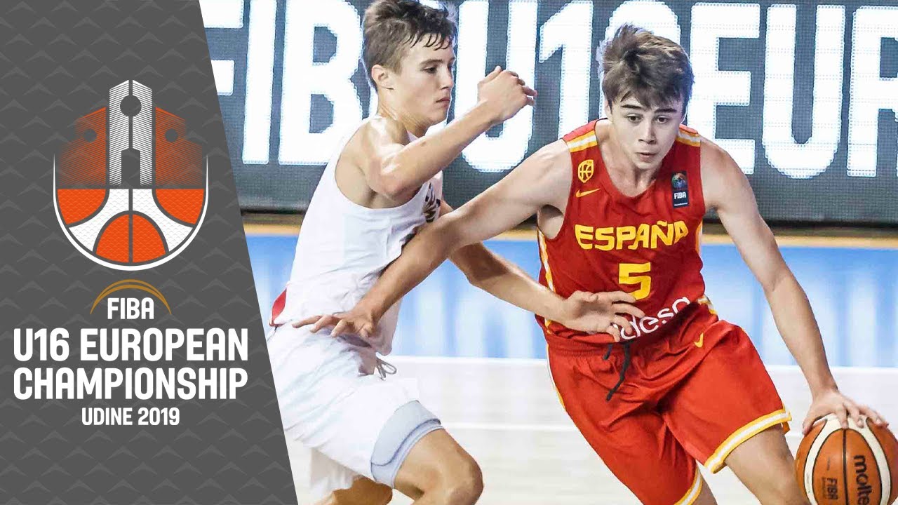 France v Spain - Full Game - FIBA U16 European Championship 2019