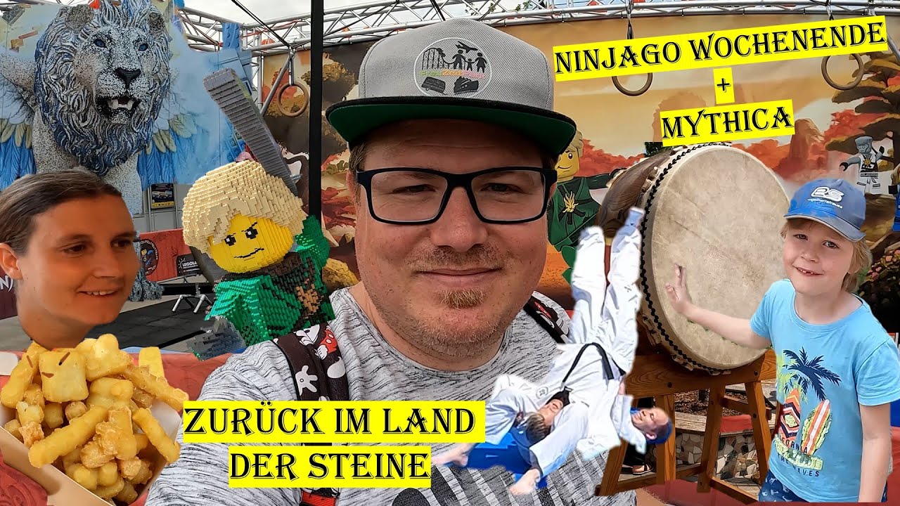 Zurück im Land der Steine - Ninjago Wochenende + Mythica (4K) Legoland 06/2023 | VLOG #033 |