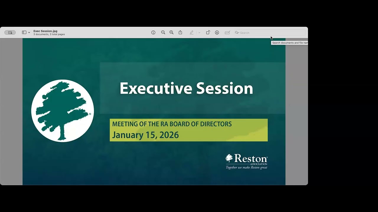 Special Meeting of the Board of Directors - January 15, 2026