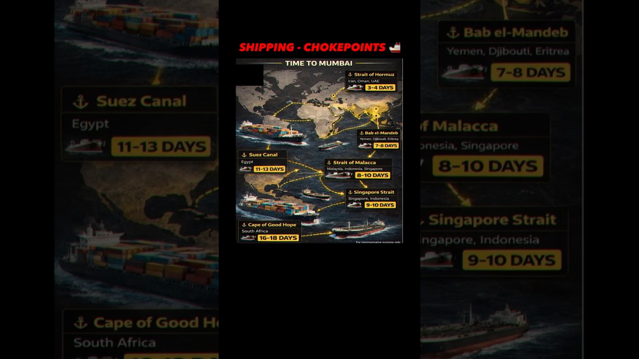 Why Ships Can&rsquo;t Avoid These 5 Routes 😳