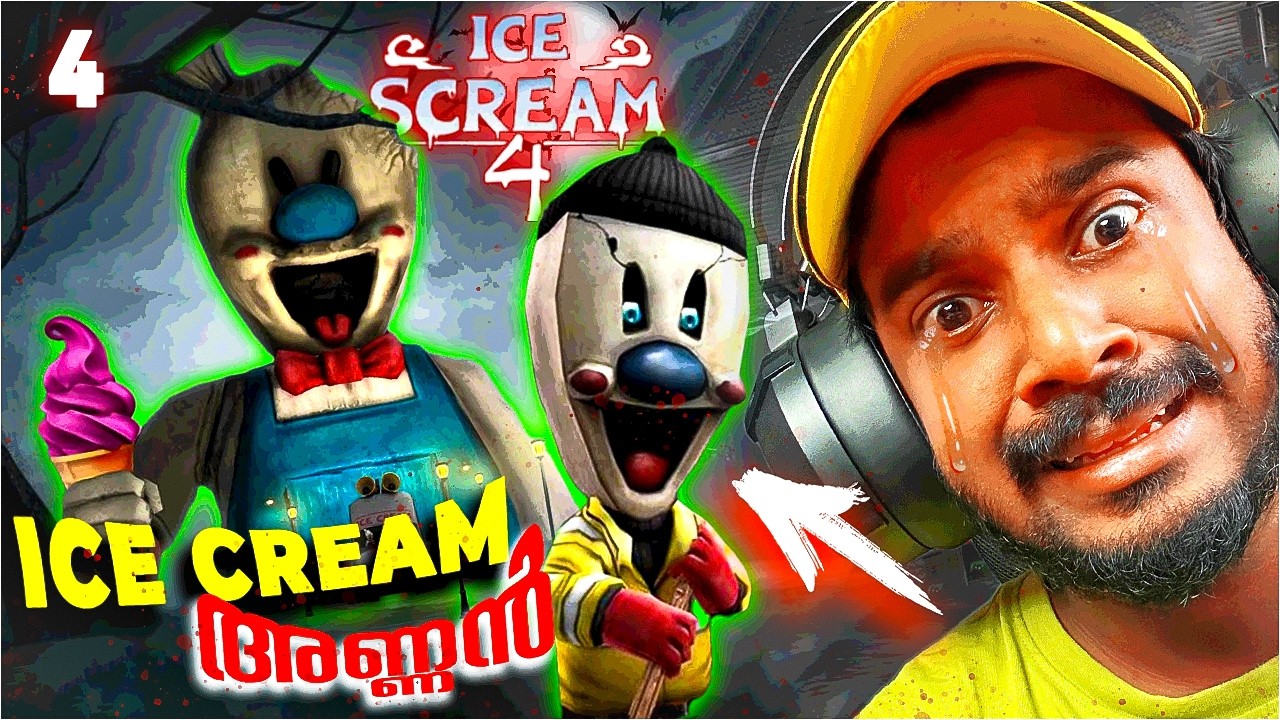 ESCAPED 🏃🏻‍♀️💨 FROM 🍧 ICE CREAM 🔪 KILLER… 😨😱  | ICE SCREAM 4 