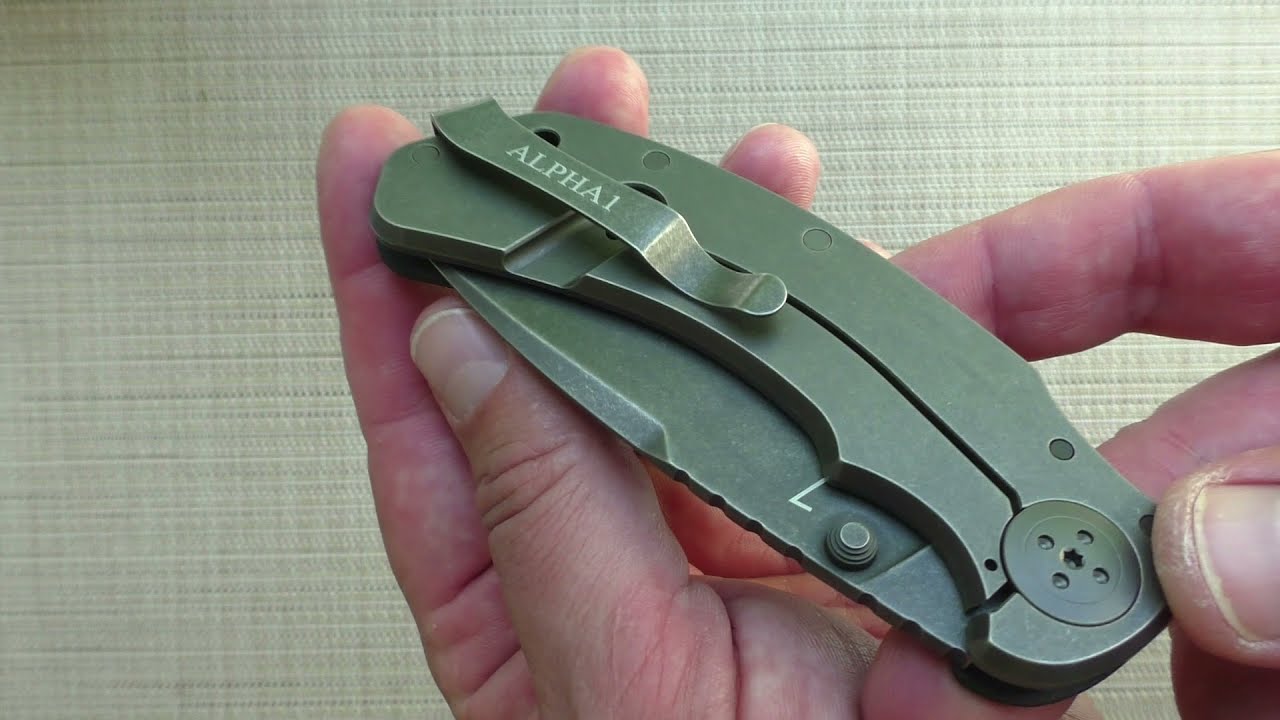 Нож ALPHA 1 Bastinelli. Злющий.