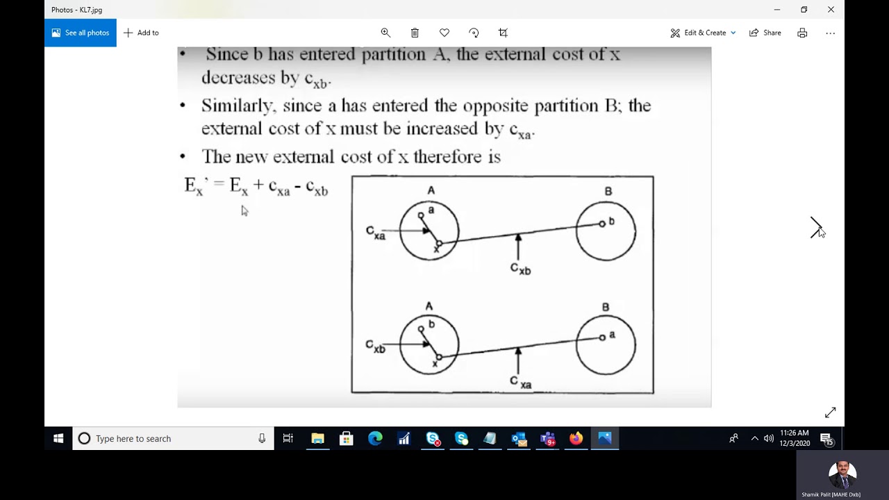 Social Network Analysis : Kernighan Lin Algorithm - Part 2