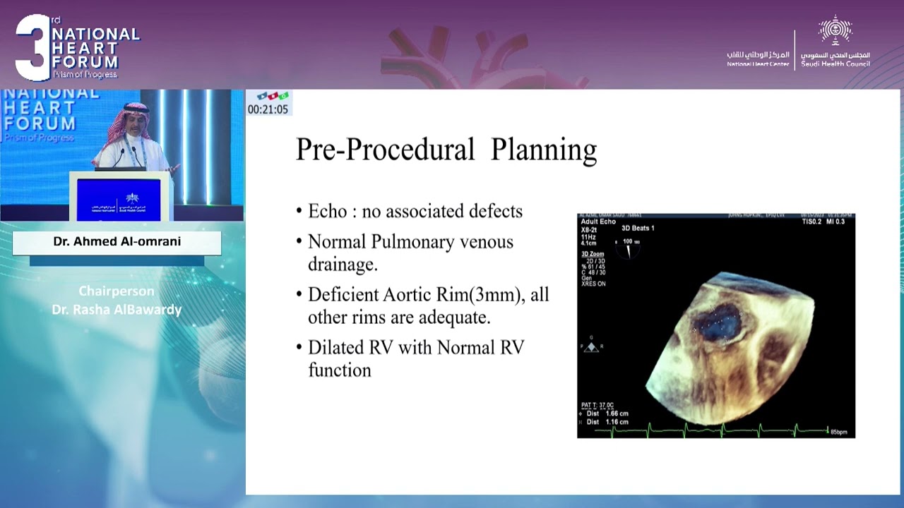 42  Dr Ahmed Al Omrani   Atrial Septal closure when you should call for help