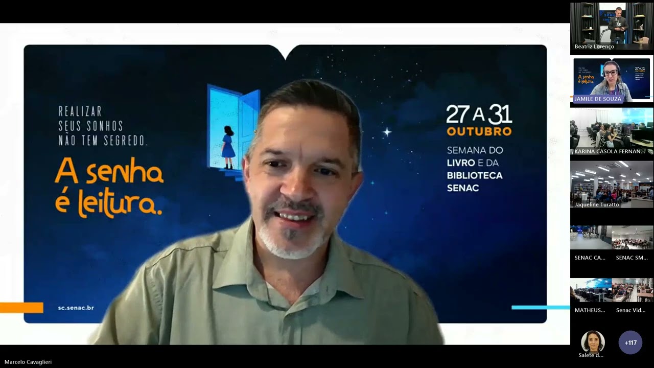 Abertura e palestra “Construindo sonhos através da educação o poder da leitura” - Henrique Folster
