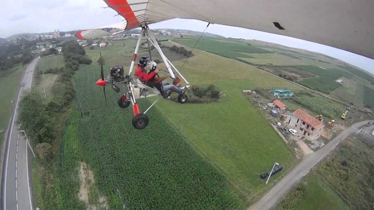 Iñaki aprende a volar en trike. Clase numero 1.Cobreces.