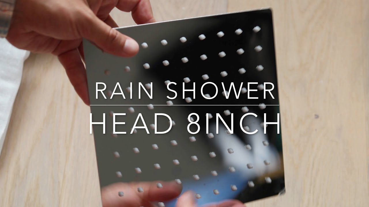 Rain shower head 8inch
