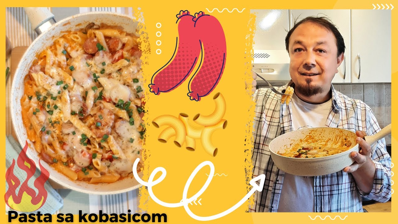 Makarone sa Kobasicom - Sausage Tomatto Pasta