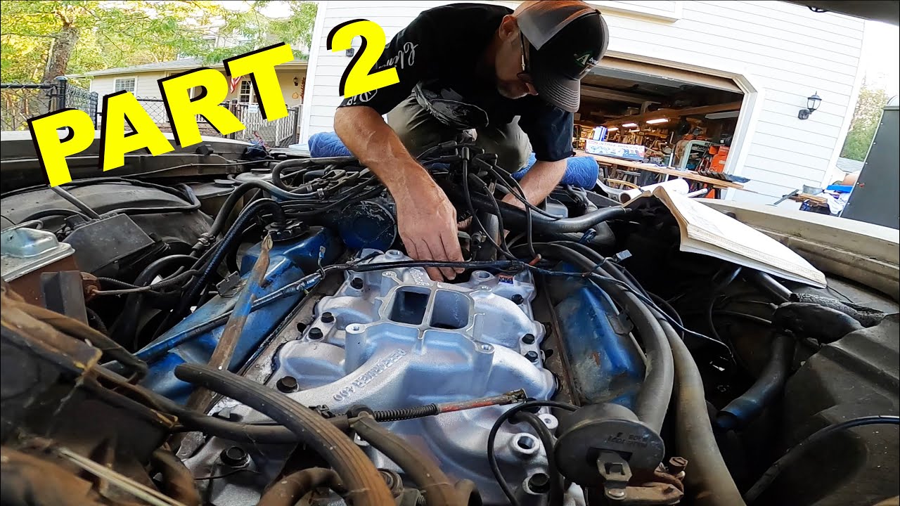Switching from Stock 2 Barrel, to 4 Barrel Edelbrock (Part 2)
