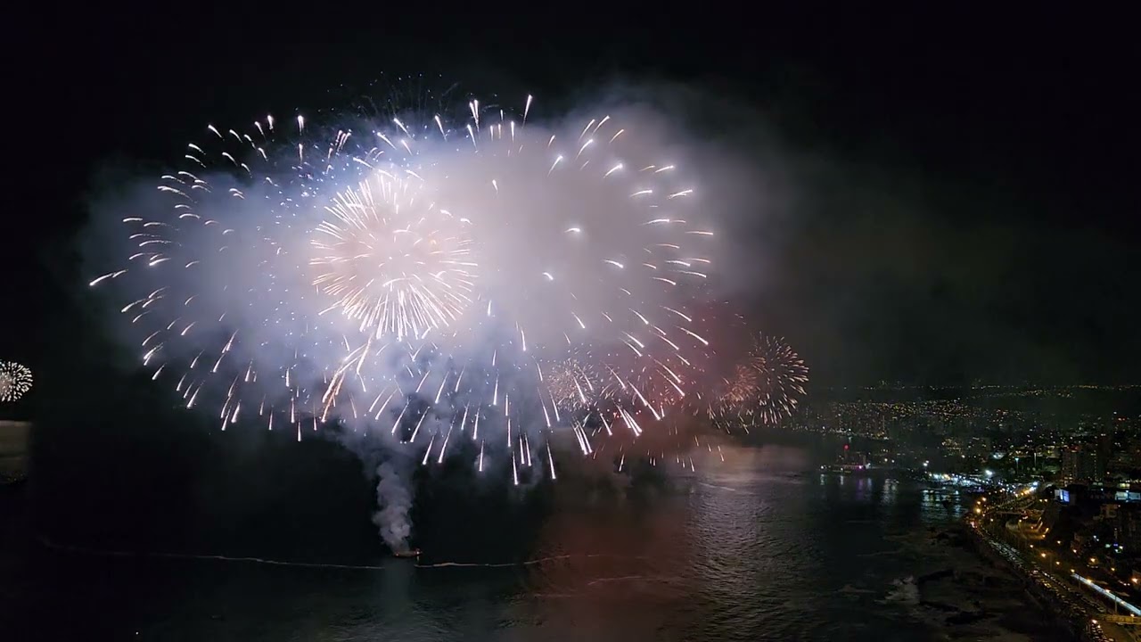 Año Nuevo 2024 en Viña de Mar, Chile.