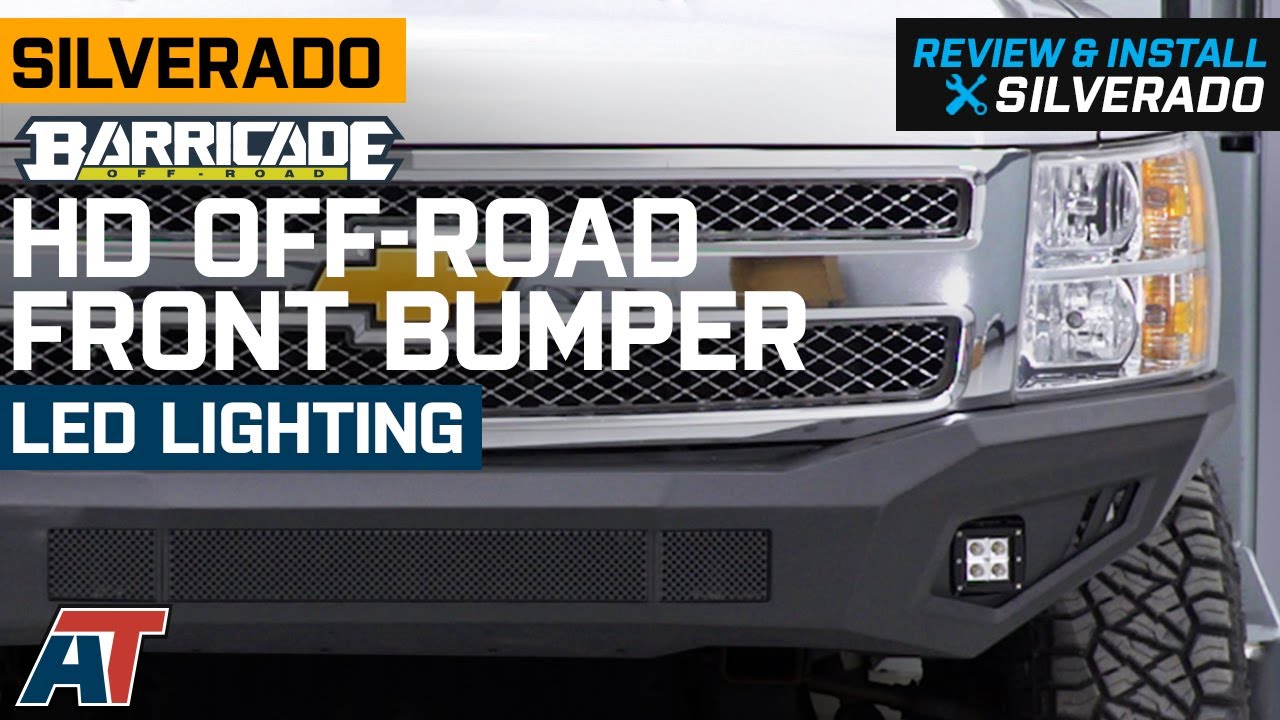 2007-2013 Silverado 1500 Barricade HD Off-Road Front Bumper with LED Lighting Review & Install