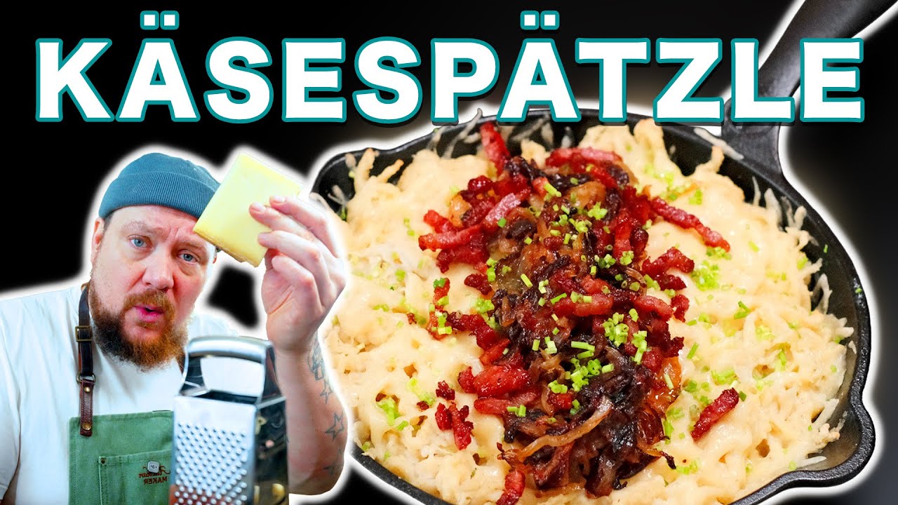 ALS JE VAN KAAS HOUDT, MOET JE DIT MAKEN: KÄSESPÄTZLE! | EtenmetNick