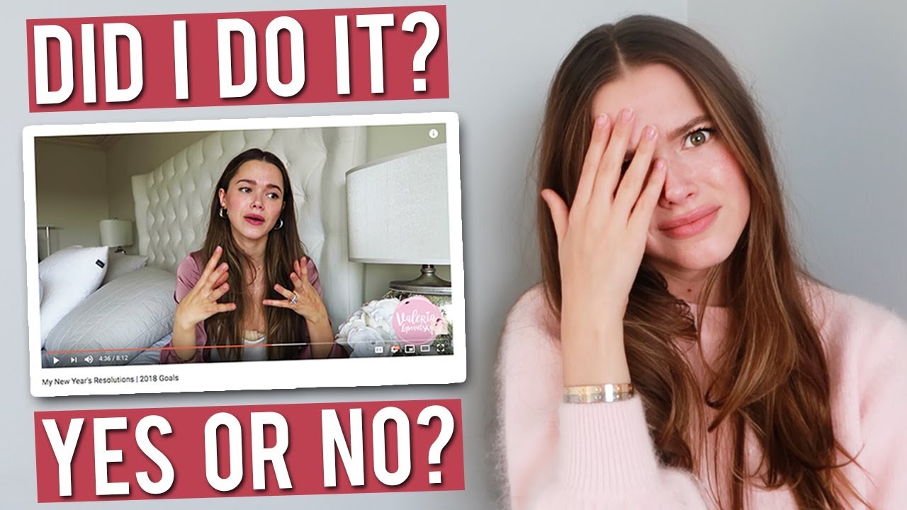 Did I Accomplish My 2018 New Year's Resolutions?!