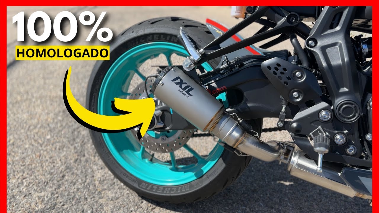 100% HOMOLOGADO para la MT07 euro5! //Nilmoto