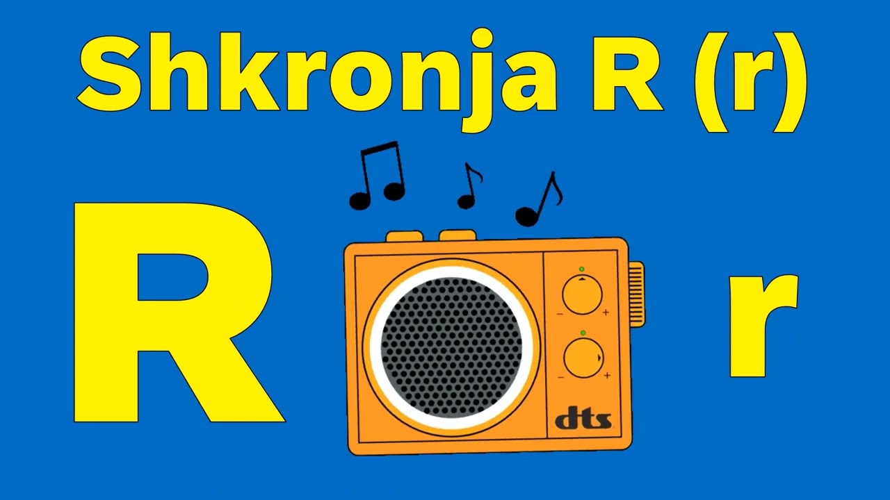 Shkronja R - Fjale qe fillojne me shkronjen R (r) | 3D Animation