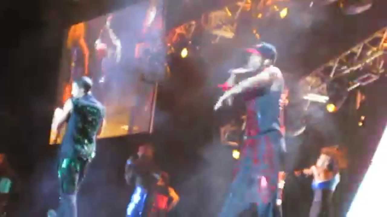 JLS - Chris Brown/Usher Medley - 4D Tour (Liverpool 15/03/12)