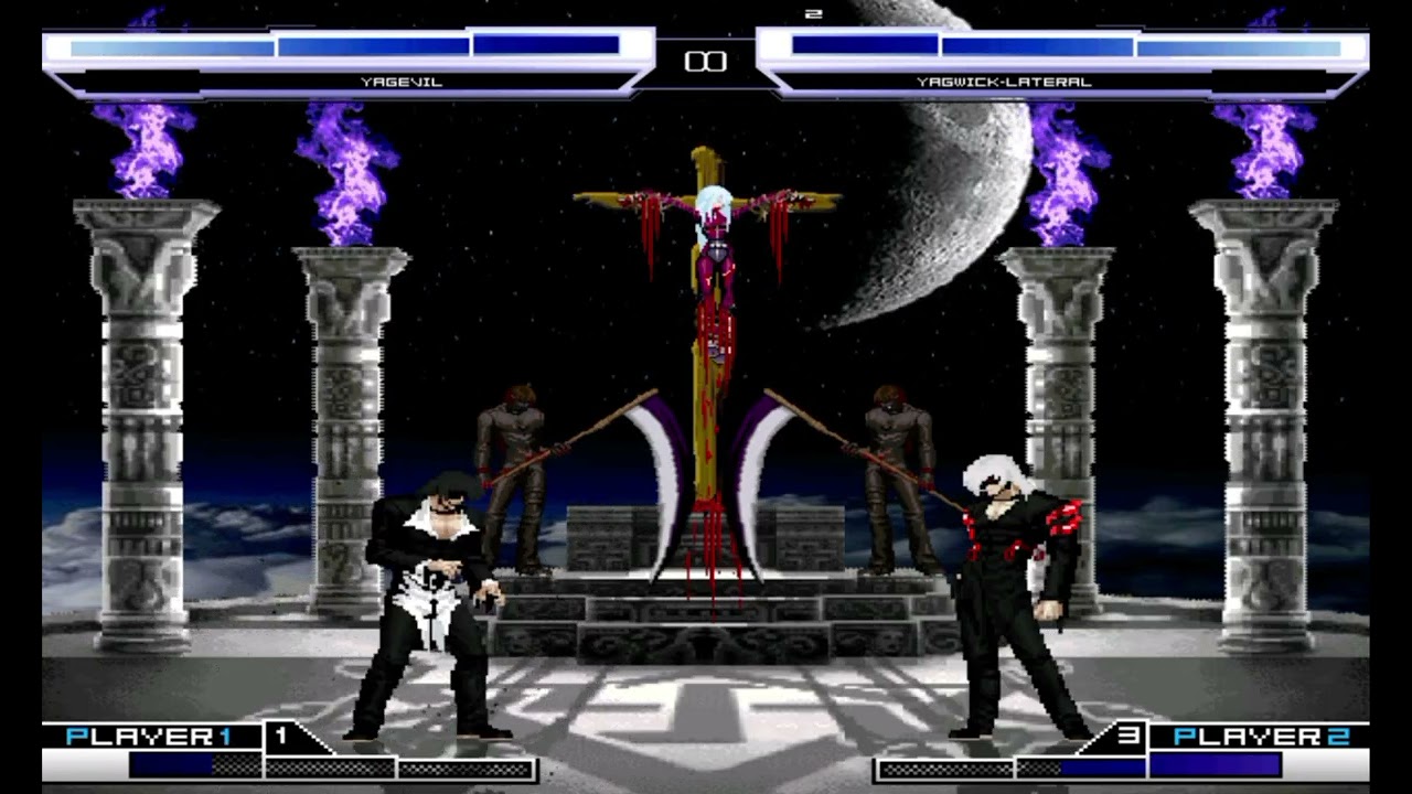 KOF MUGEN Yagevil Ver8.0 VS Yagwick Lateral 