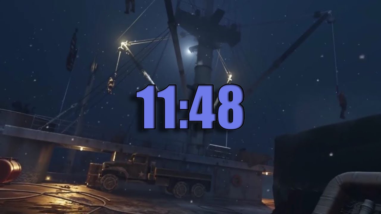 WWII Across The Depths Walkthrough 4p Speedrun [WR] 11:48