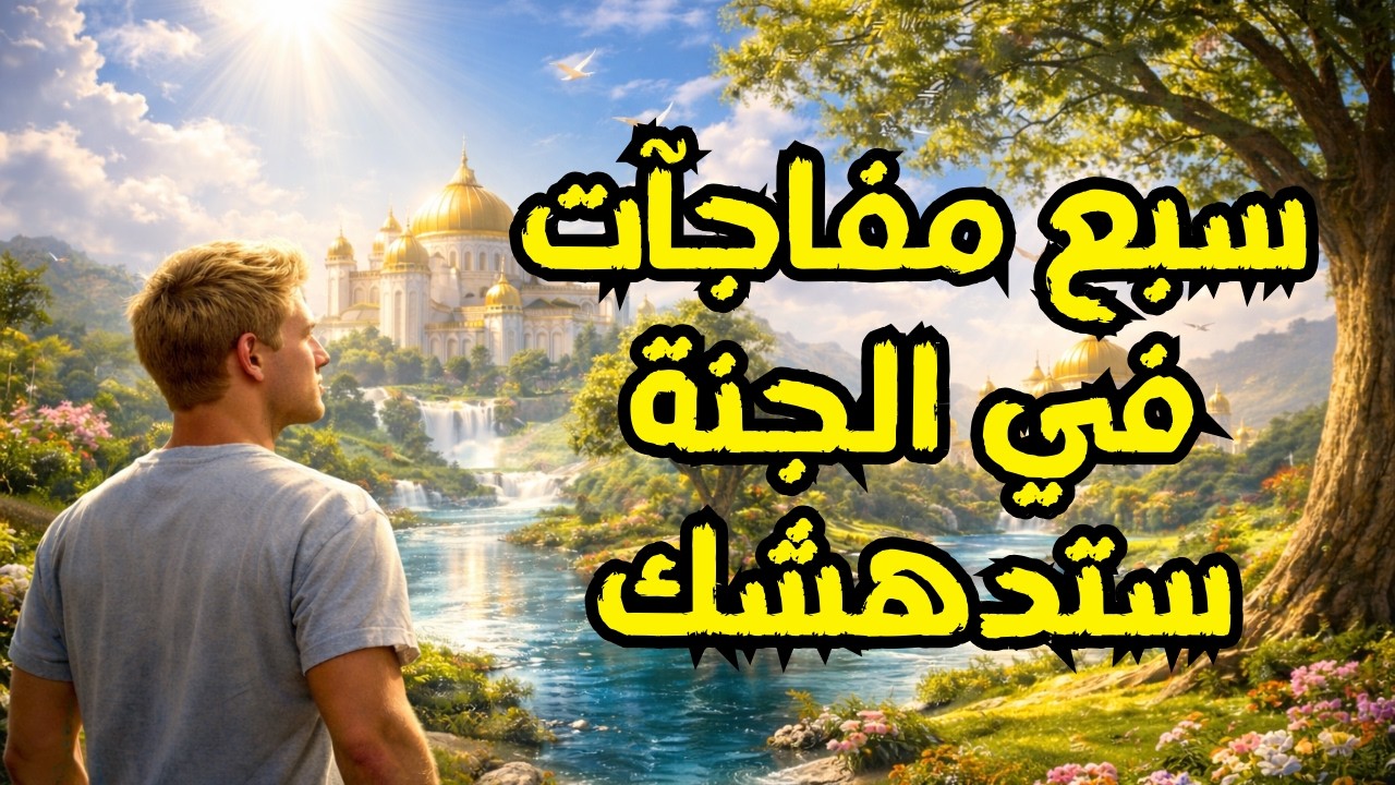 سبع مفاجآت في الجنة رحلة لا تصدق في الجنة | فيلم بالذكاء الاصطناعي