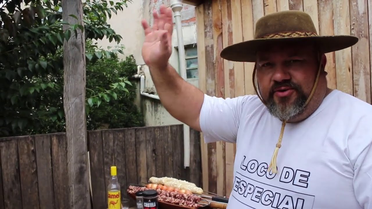 O MELHOR CHURRASCO  DO BRASIL É TU QUE FAZ, VAI SER FELIZ.