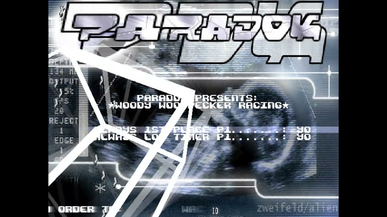 💿 PS1 | Paradox | Woody Woodpecker Racing (USA) | P/N & +2 | 2000-12-03 | PDX-WWRT